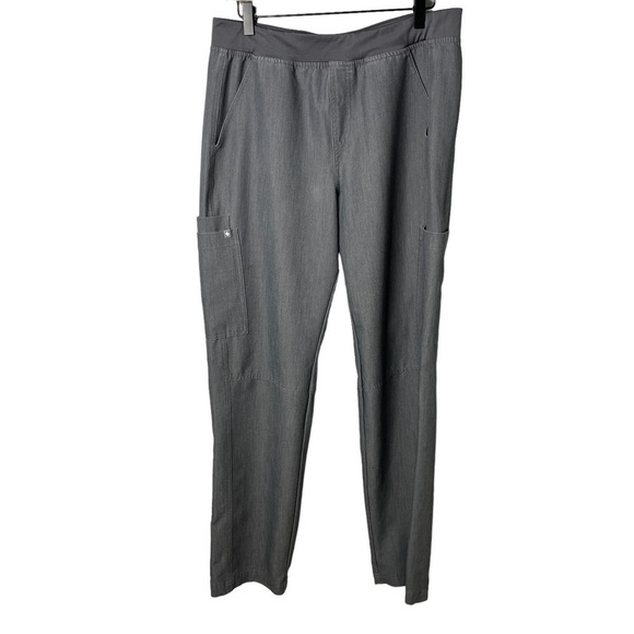 Figs Axim Cargo Scrub Pants Graphite Gray Size Medium Style T2001 Medical - Picture 2 of 8